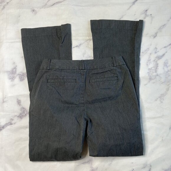 Banana Republic Gray Martin Fit Dress Pants Womens Size 4 Career Trousers i51 - Picture 3 of 4